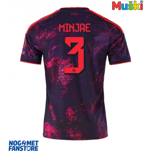 Bayern Munich Kim Min-jae #3 Rezervni Dres 2026-27 Kratak Rukav